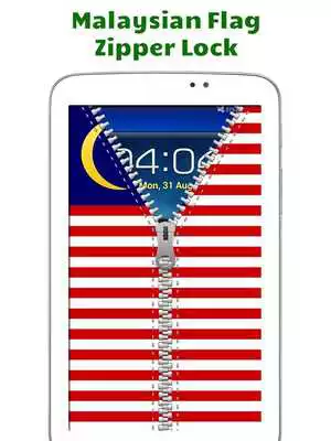 Play Malaysian Flag Zipper Lock