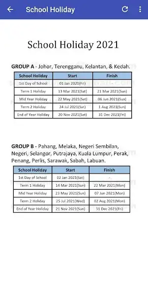 Play Malaysia School Holiday 2021 as an online game Malaysia School Holiday 2021 with UptoPlay