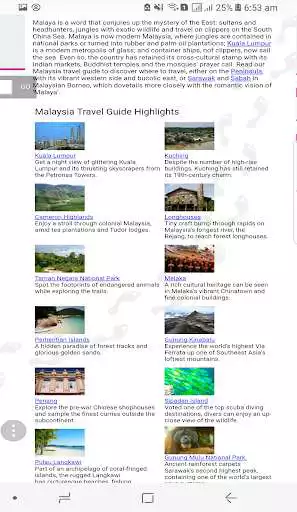 Play Malaysia Travel Guide as an online game Malaysia Travel Guide with UptoPlay