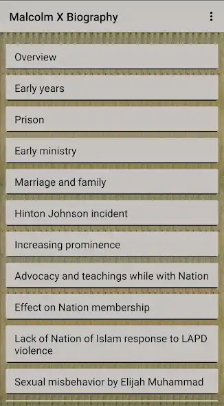 Play Malcolm X Biography  and enjoy Malcolm X Biography with UptoPlay