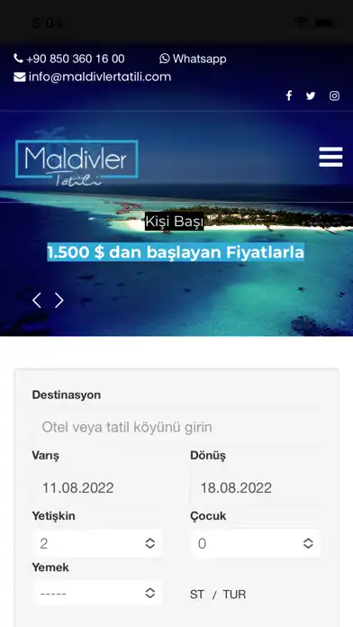 Play Maldivler Tatili as an online game Maldivler Tatili with UptoPlay