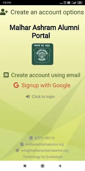 Play Malhar Ashram Alumni App  and enjoy Malhar Ashram Alumni App with UptoPlay