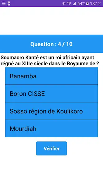 Play Mali Quiz as an online game Mali Quiz with UptoPlay
