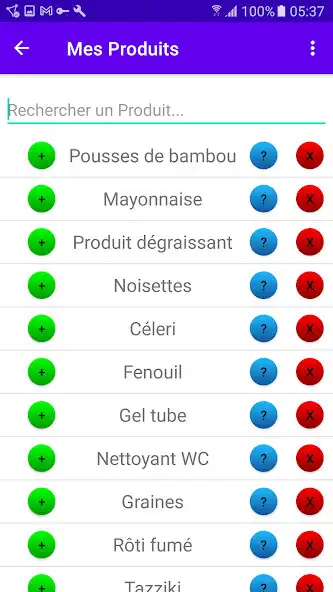 Play Ma Liste de Courses as an online game Ma Liste de Courses with UptoPlay
