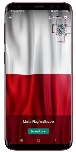 Play APK Malta Flag Live Wallpaper  and enjoy Malta Flag Live Wallpaper with UptoPlay com.app4joy.malta_free