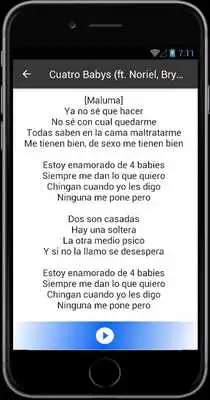 Play Maluma Cuatro Babys