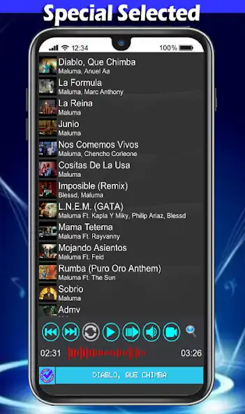 Play Maluma Diablo, Que Chimba  and enjoy Maluma Diablo, Que Chimba with UptoPlay