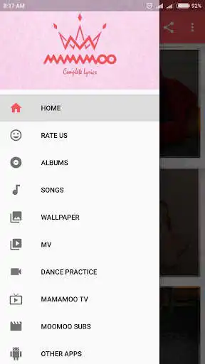 Play MAMAMOO Lyrics (Offline)  and enjoy MAMAMOO Lyrics (Offline) with UptoPlay