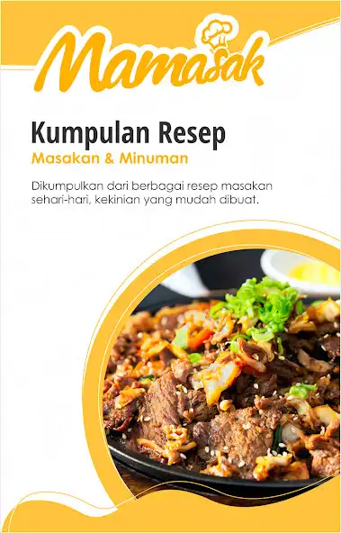 Play Mamasak - 70+ Resep Masakan  and enjoy Mamasak - 70+ Resep Masakan with UptoPlay