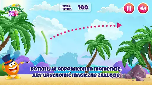 Play Mamba Magic Jump! as an online game Mamba Magic Jump! with UptoPlay