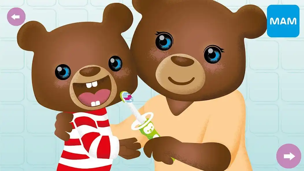 Play MAM Brushy Time!  and enjoy MAM Brushy Time! with UptoPlay