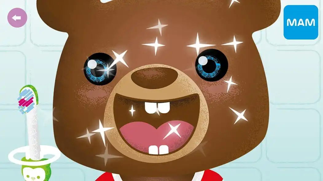 Play MAM Brushy Time! as an online game MAM Brushy Time! with UptoPlay