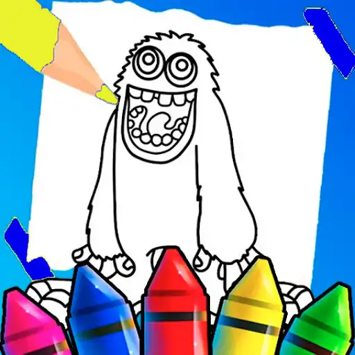 Play Mammott monsters Coloring book APK Play Mammott monsters Coloring book APK