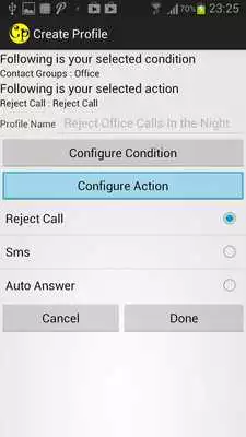 Play Manage incoming calls