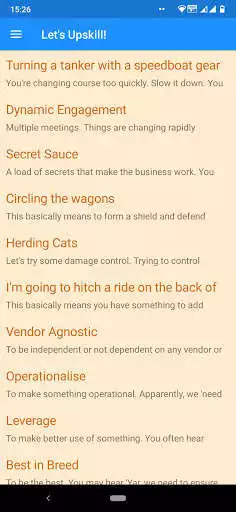 Play Management Speak as an online game Management Speak with UptoPlay