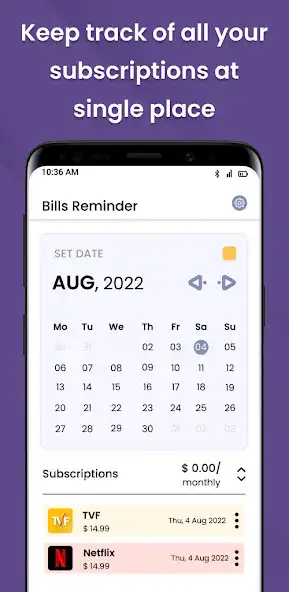 Play Manage Subscription Bills as an online game Manage Subscription Bills with UptoPlay