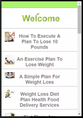 Play Managing weight loss