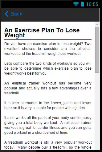 Play Managing weight loss