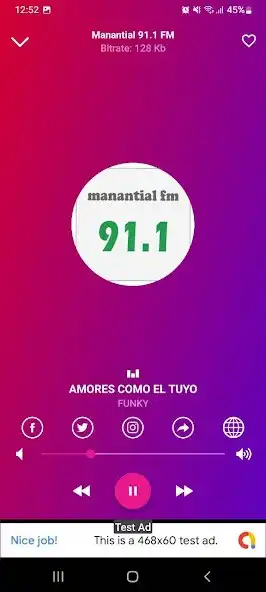 Play Manantial Radio 91.1 FM  and enjoy Manantial Radio 91.1 FM with UptoPlay