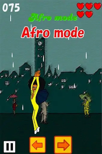 Play Man Avoiding The Rain as an online game Man Avoiding The Rain with UptoPlay