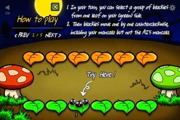 Play Mancala blackies