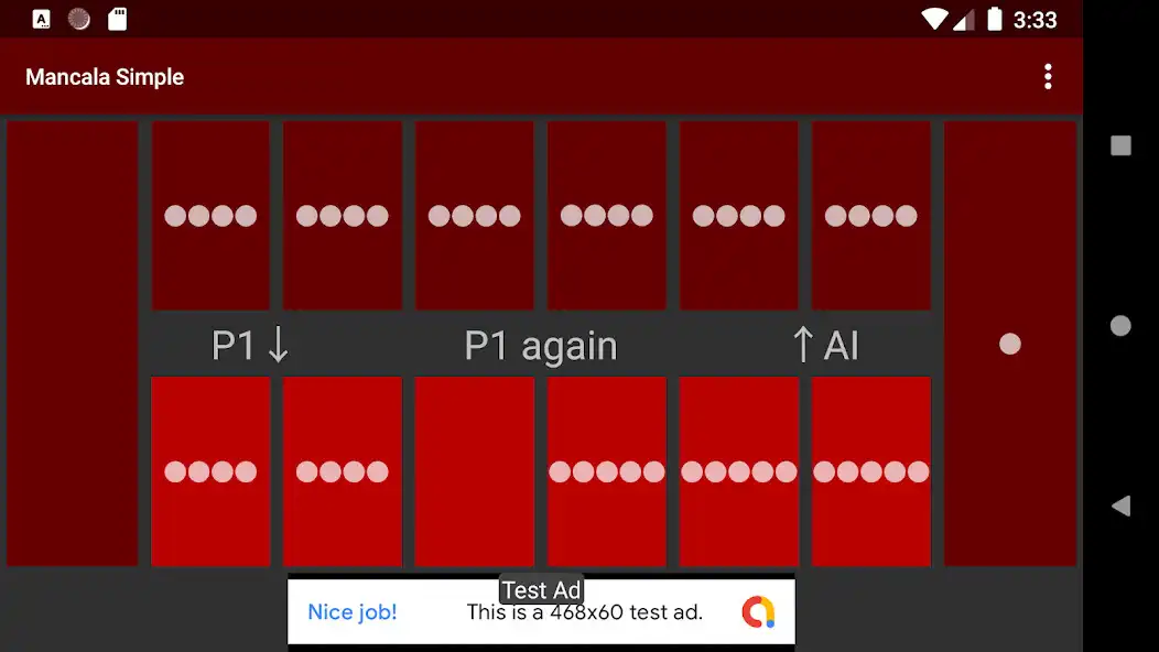 Play Mancala Simple as an online game Mancala Simple with UptoPlay