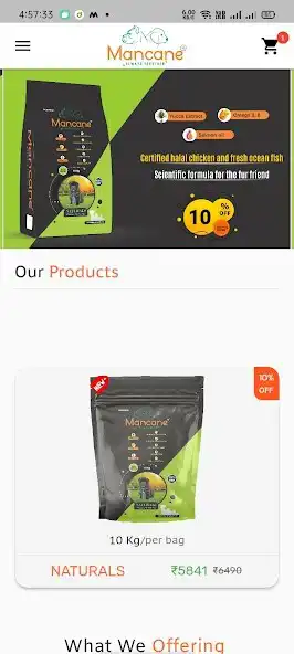 Play Mancane - Dog Food App as an online game Mancane - Dog Food App with UptoPlay