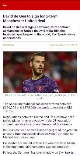 Play Manchester daily news - Unofficial app for Utd fan as an online game Manchester daily news - Unofficial app for Utd fan with UptoPlay