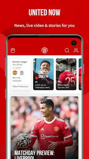 Play Manchester United Official App  and enjoy Manchester United Official App with UptoPlay