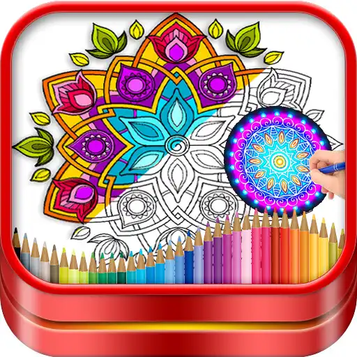 Play Mandala coloring and glow APK