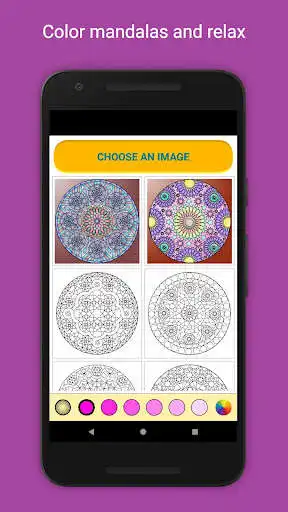 Play Mandala Coloring Book for Adults  and enjoy Mandala Coloring Book for Adults with UptoPlay