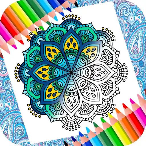 Free play online Mandala Coloring Book  APK