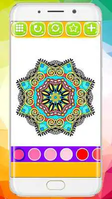 Play Mandala - coloring book Mandala colorfil book 2018