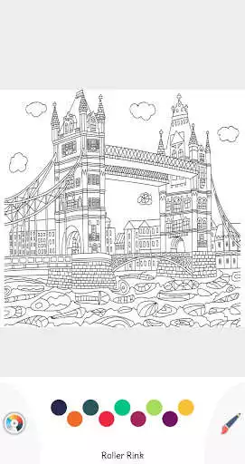 Play Mandala Coloring as an online game Mandala Coloring with UptoPlay