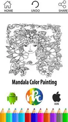 Play Mandala Color Painting