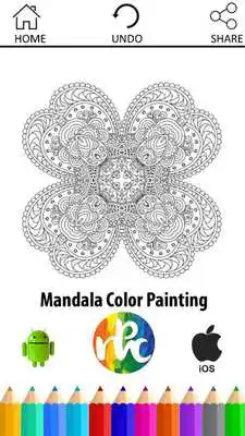 Play Mandala Color Painting