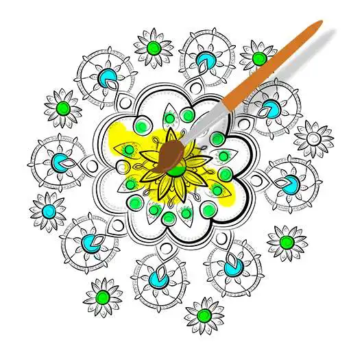 Play Mandala Colouring Book APK Play Mandala Colouring Book APK