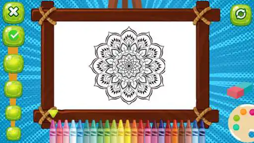 Play Mandala Colouring Book  and enjoy Mandala Colouring Book with UptoPlay