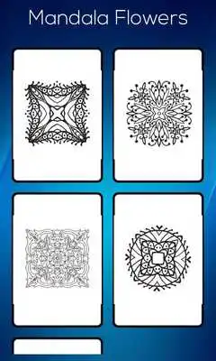 Play Mandala Flower Colouring Book