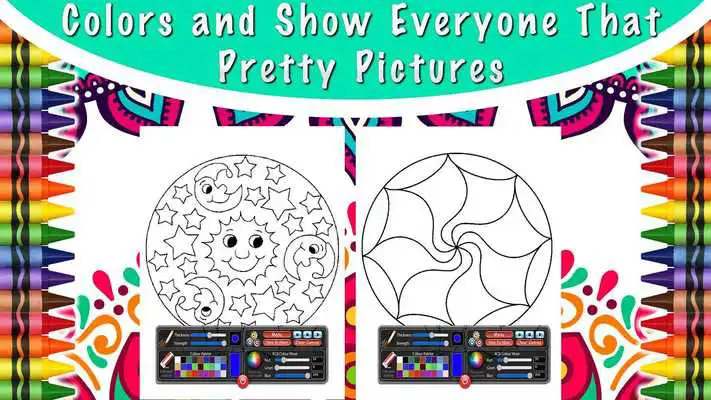 Play Mandalas Coloring for Children