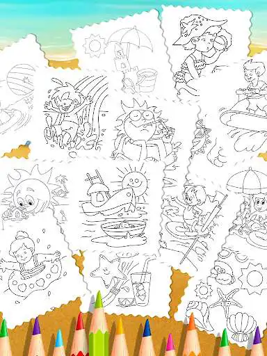 Play Mandala Season Coloring Book as an online game Mandala Season Coloring Book with UptoPlay
