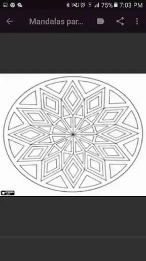 Play Mandalas para colorear as an online game Mandalas para colorear with UptoPlay