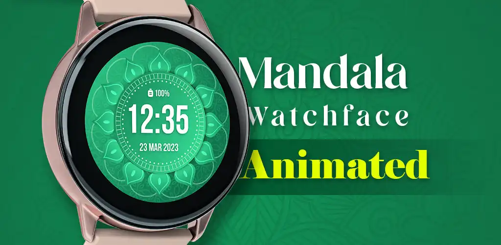 Play Mandala Watchfaces - Animated as an online game Mandala Watchfaces - Animated with UptoPlay