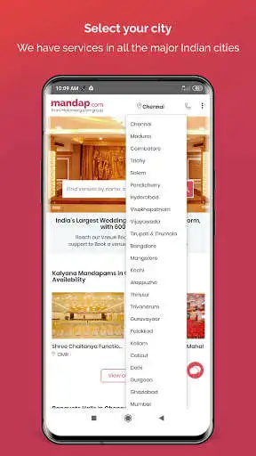 Play mandap.com - Book Marriage, Banquet & Party Halls  and enjoy mandap.com - Book Marriage, Banquet & Party Halls with UptoPlay