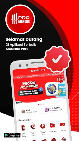 Play Mandiri Pro - Agen Kuota Murah  and enjoy Mandiri Pro - Agen Kuota Murah with UptoPlay