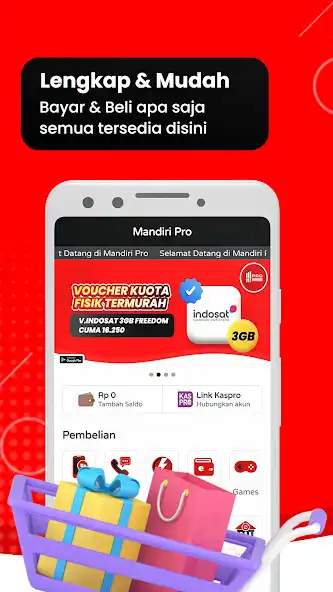 Play Mandiri Pro - Agen Kuota Murah as an online game Mandiri Pro - Agen Kuota Murah with UptoPlay