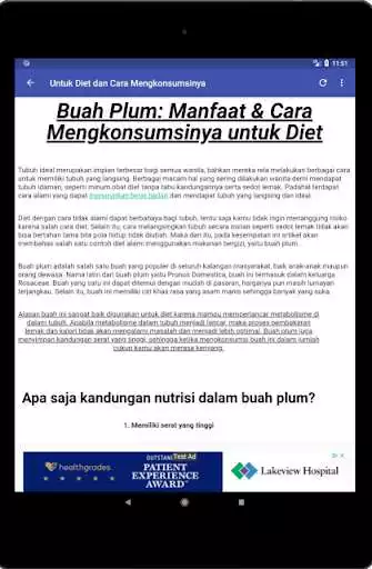 Play Manfaat Buah Plum  and enjoy Manfaat Buah Plum with UptoPlay