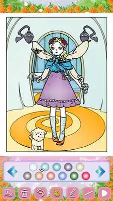 Play Manga Fairy Painting