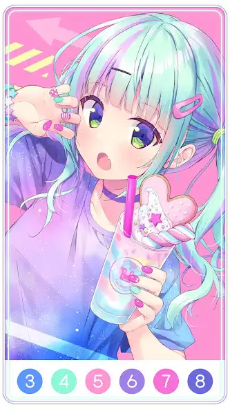 Play Manga Master Color by Number  and enjoy Manga Master Color by Number with UptoPlay