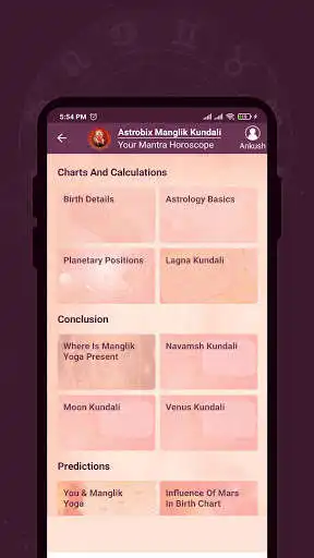 Play Manglik Kundli by Astrobix as an online game Manglik Kundli by Astrobix with UptoPlay